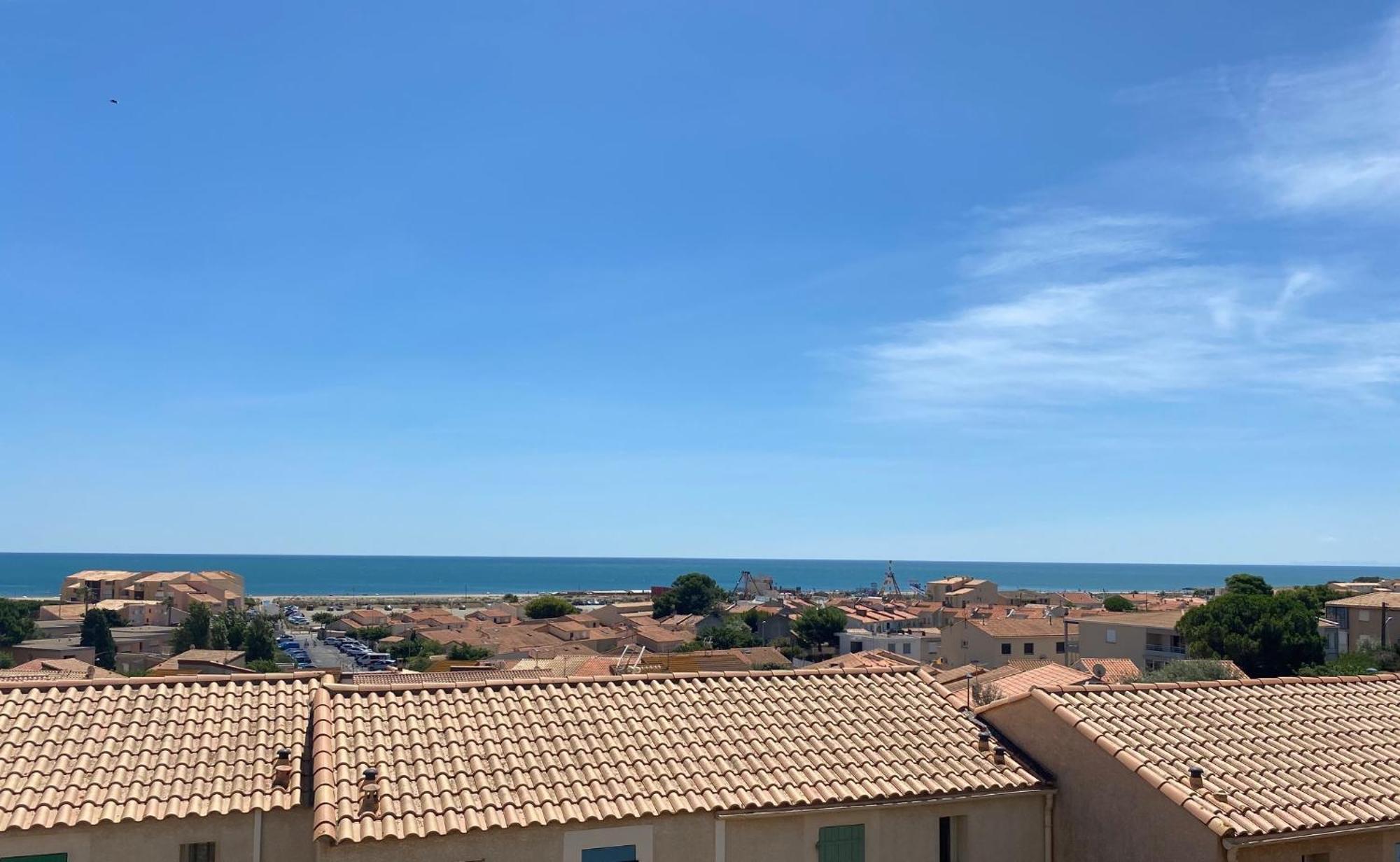 T3 Vue Mer Et Plage, Avec Wifi Et Parking Saint-Pierre-la-Mer  Zewnętrze zdjęcie
